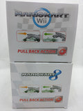 6 New Mario Kart Eight Car Figure Pull Speed Back Action 1:43 Peach Yoshi Figurine Stadlbauer