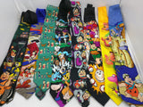 8 Tie Flintstones Neckties Hanna Barbera Silk Polyester 1993