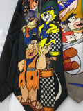 8 Tie Flintstones Neckties Hanna Barbera Silk Polyester 1993