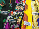 8 Tie Flintstones Neckties Hanna Barbera Silk Polyester 1993