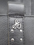 7.5 Sam Edelman Prina Leather Tall Knee High Riding Boot Black Studded