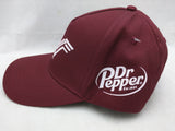 WWF Hat Wonder Woman Dr Pepper Logo Maroon Nissin Cap VTG Velcro