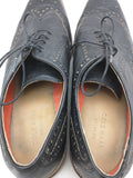 13 Grand Os Lenox Black Wingtip Cole Haan C12227 Dress Shoes Lace
