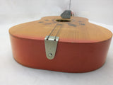 AS-IS 2 Birds Ukulele Mini Acoustic 6 String Guitar Pyrography Wood Burning Lyre Logo Uke