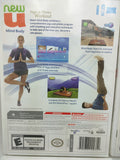 4 Wii Exercise New U Mind Body Yoga and Pilates Workout Fitness  Fit Coach Jillian