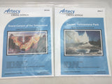 2 Yellowstone Artecy Cross Stitch Pattern Geyser Grand Canyon National Park 10310 11334