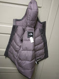 L 14 16 North Face GIRLS Dryvent 550 DOWN PARKA Mauve GREENLAND Waterproof Purple