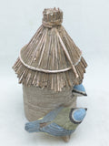 AS-IS Kitchen Timer Natures Sketchbook HALLMARK Marjolein Bastin Birdhouse Blue Birds