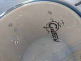 3 Blue Drum Set AS-IS Painted Wood Wooden CB Remo
