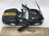 Shelby Series 1 Maisto 1:18 Die Cast Car Special Edition Black Gold Stripes