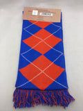 NEW Plaid Winter Scarf Boise State Broncos University BSU 2-Sided School Spirit Donegal Bay