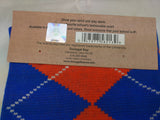 NEW Plaid Winter Scarf Boise State Broncos University BSU 2-Sided School Spirit Donegal Bay
