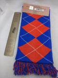 NEW Plaid Winter Scarf Boise State Broncos University BSU 2-Sided School Spirit Donegal Bay