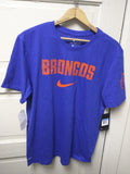 NEW M $30 Shirt Nike Boise State Broncos University BSU Dri-Fit Medium Basketball