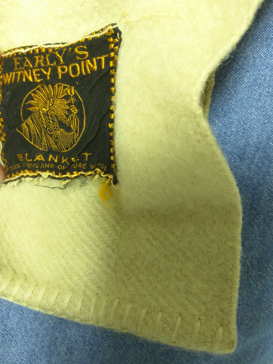 Early's Whitney 4 Point Blanket VTG Wool Woolen Throw – Pocatello