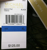$125 Tag XL Women’s Michael Kors Black Puffer Vest Faux Fur Lined Quilted