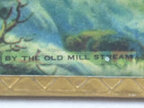 Lydiatt 8x6 Pocatello Idaho Milk Advertisment Framed Old Mill Stream Print Ad VTG