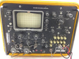 AN/USM-339 HP OSCILLOSCOPE AS-IS UNTESTED NO LID Case Navy Analog Military Spec Vintage