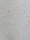 5 JEANETTE 9" PINK CHERRY BLOSSOM LARGE DINNER PLATES DEPRESSION GLASS Set