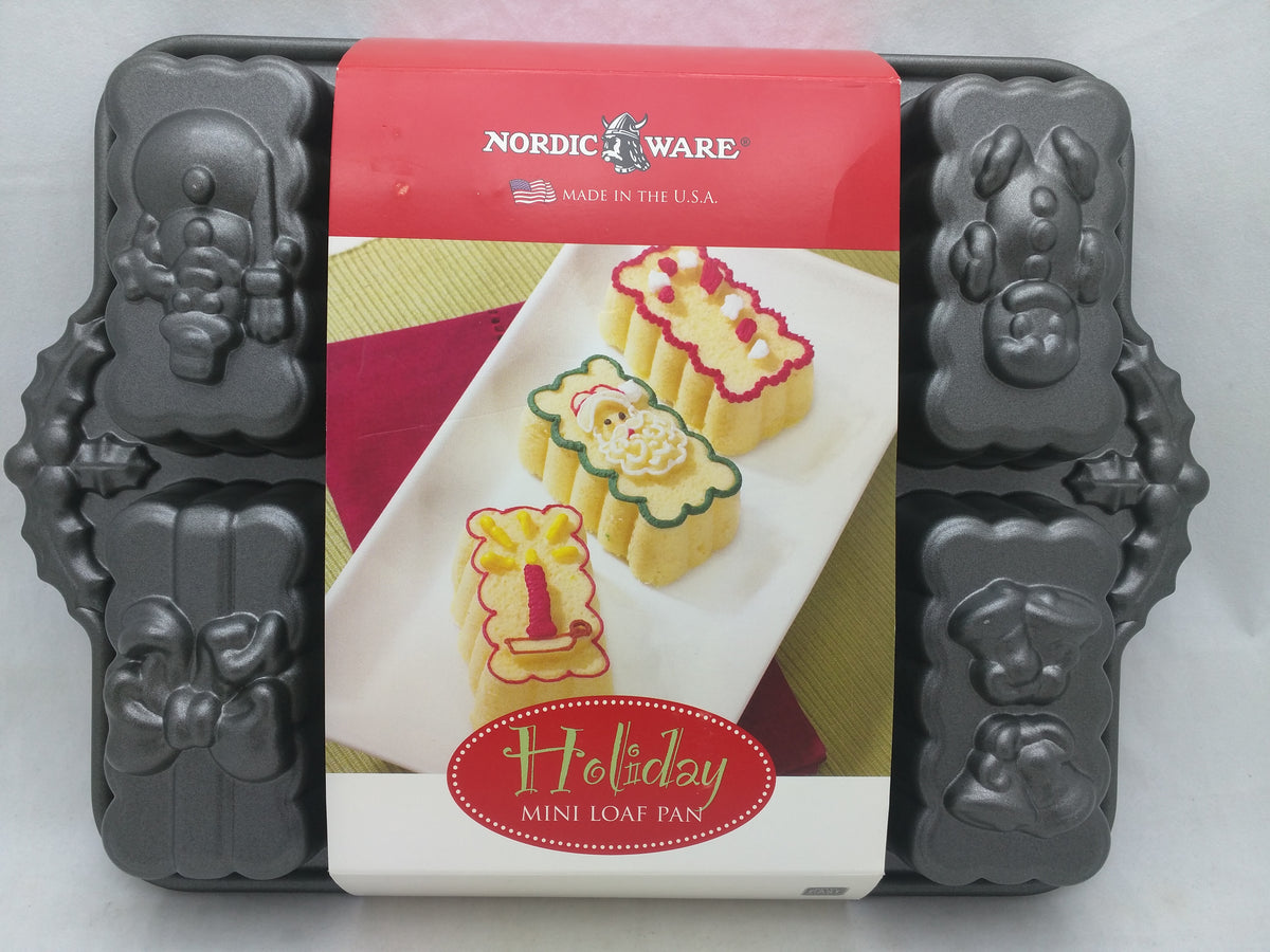 NEW Holiday Mini Loaf Pan Nordic Ware Nordicware Christmas – Pocatello  Market