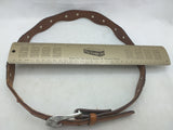 AS-IS FADED 32" Justin Girls Ladies Western Belt Leather Cowhide
