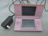 Pink Nintendo DS Lite USG-001 & Power Adapter