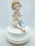 Schmid Ballerina Ballet Musical Rotating Ballerina Music Box Dancer