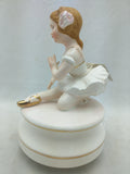 Schmid Ballerina Ballet Musical Rotating Ballerina Music Box Dancer