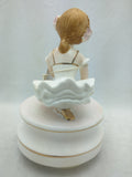 Schmid Ballerina Ballet Musical Rotating Ballerina Music Box Dancer