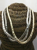Metallic Industrial Necklace Fashion Bargain #106