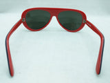 Bolle France by GH Japan Blue Red White  Sunglasses Vintage