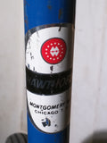 Unicycle Hawthorne Montgomery Ward Bike Bicycle Vintage Uni Cycle