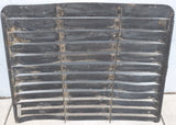 12 Slat Rear Window Louver Aluminum 1980s ? Vintage Louvers Auto Car