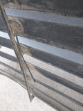 12 Slat Rear Window Louver Aluminum 1980s ? Vintage Louvers Auto Car