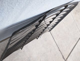 12 Slat Rear Window Louver Aluminum 1980s ? Vintage Louvers Auto Car