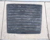 12 Slat Rear Window Louver Aluminum 1980s ? Vintage Louvers Auto Car