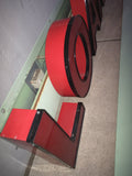 8' Sign LOANS SALON Commercial Lighted Signage Red Letter L O A N S Business