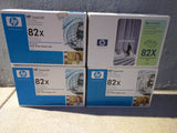 8150 HP LaserJet Printer +4 82X Print Cartridge Toner Black Lazer Laser 8150N