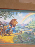 Gustafson Wizard of Oz Print Signed Numbered Scott Framed Limited
