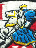 10K Gold Gavel Ionian Guard Knight Patch Fraternal Seed Pin LGB Intercollegiate Knights Fraternity Iona Idaho ? Service Sacrifice Loyalty Blue Vintage