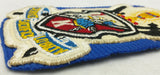 10K Gold Gavel Ionian Guard Knight Patch Fraternal Seed Pin LGB Intercollegiate Knights Fraternity Iona Idaho ? Service Sacrifice Loyalty Blue Vintage