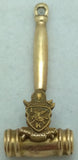 10K Gold Gavel Ionian Guard Knight Patch Fraternal Seed Pin LGB Intercollegiate Knights Fraternity Iona Idaho ? Service Sacrifice Loyalty Blue Vintage