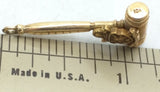 10K Gold Gavel Ionian Guard Knight Patch Fraternal Seed Pin LGB Intercollegiate Knights Fraternity Iona Idaho ? Service Sacrifice Loyalty Blue Vintage