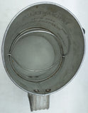 Bromwell's 3 Cup Metal Measuring Sifter Black Knob Vintage Rustic Farmhouse