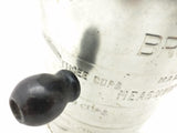 Bromwell's 3 Cup Metal Measuring Sifter Black Knob Vintage Rustic Farmhouse