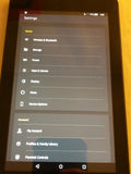 Amazon Fire 7 Tablet (7th Generation) w/Alexa 7" Display - 8GB - (SRO43KL) Black