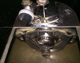 15J Singer Bentwood Wood Dome Case Sewing Machine 160809 Working