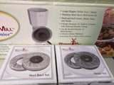 WonderMill Wonder Junior Deluxe Hand Grain Mill Wheat Flour Manual Crank Grinder