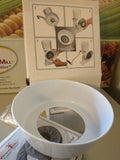 WonderMill Wonder Junior Deluxe Hand Grain Mill Wheat Flour Manual Crank Grinder