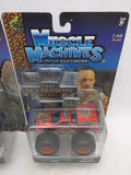 2 1:64 Bigfoot Jurassic Park Monster Patrol Scorpion King Muscle Machines Monster Trucks M064-03
